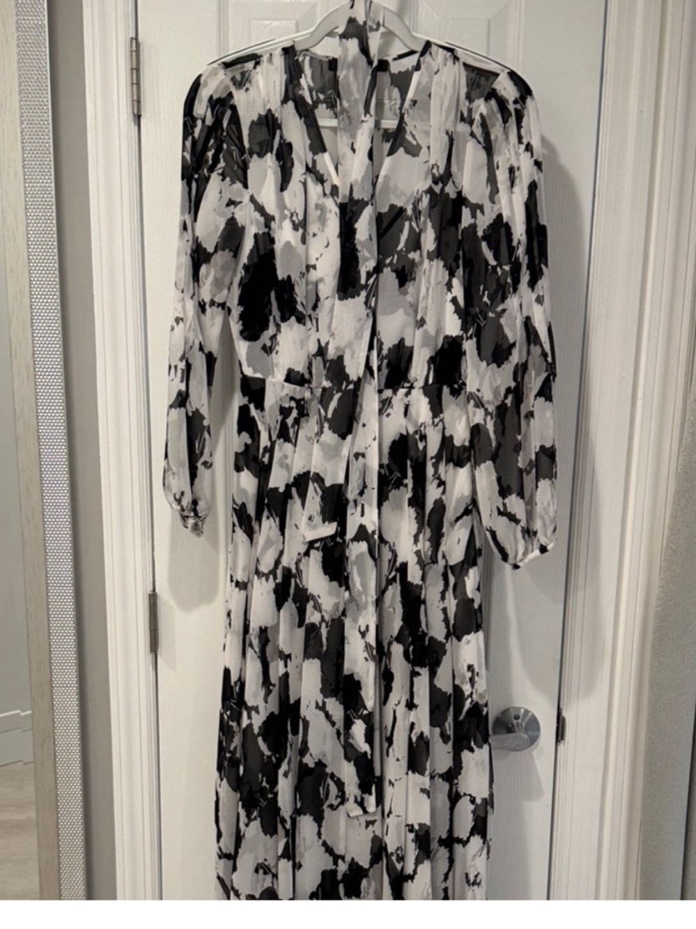 Black & White maxi dress
